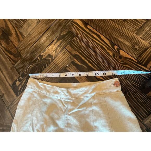 VTG Lagenlook Pants Women 4P Lightweight Grandma Cottage Twee Academia Neutral - Picture 5 of 9